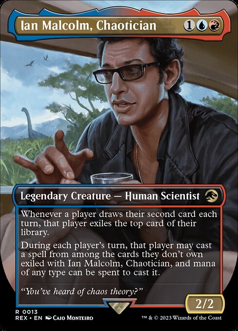 Ian Malcolm, Caoticista — Jurassic World Collection 13