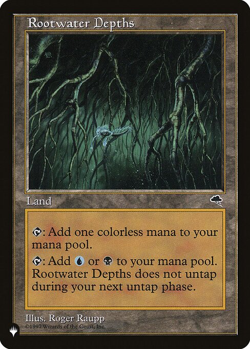 Profundezas de Rootwater — The List TMP-323