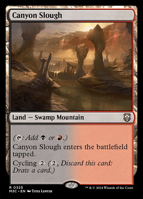 Lamaçal do Desfiladeiro — Modern Horizons 3 Commander 325