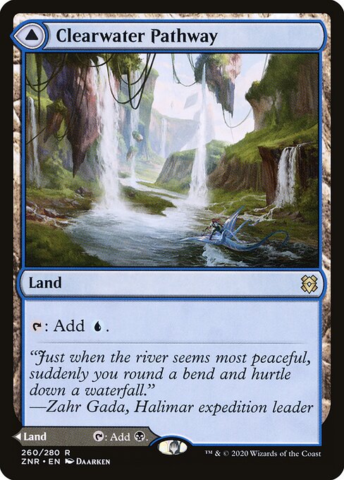 Clearwater Pathway — Zendikar Rising 260