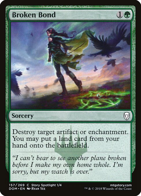 Vínculo Quebrado — Dominaria 157