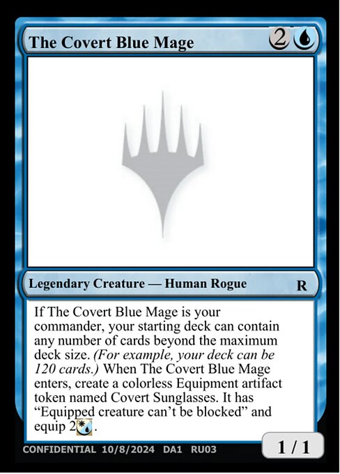 The Covert Blue Mage — Unknown Event RU03c