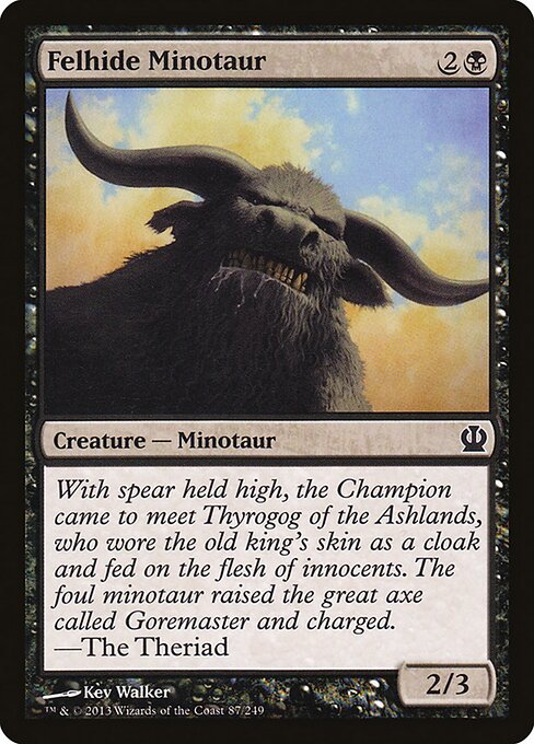 Minotauro Courovil — Theros 87