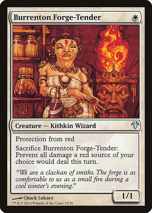 Atendente da Forja de Burrenton — Modern Event Deck 2014 22