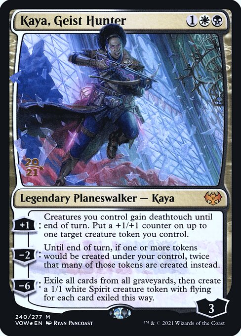 Kaya, Caçadora de Geists — Innistrad: Crimson Vow Promos 240s