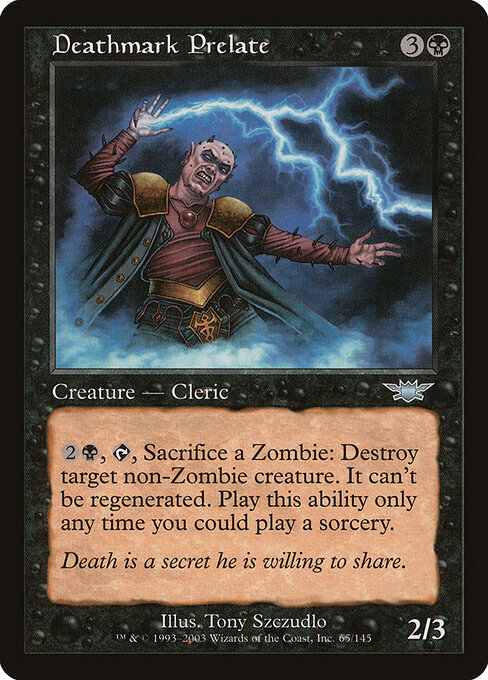Prelado Marca-Morte — Legions 65