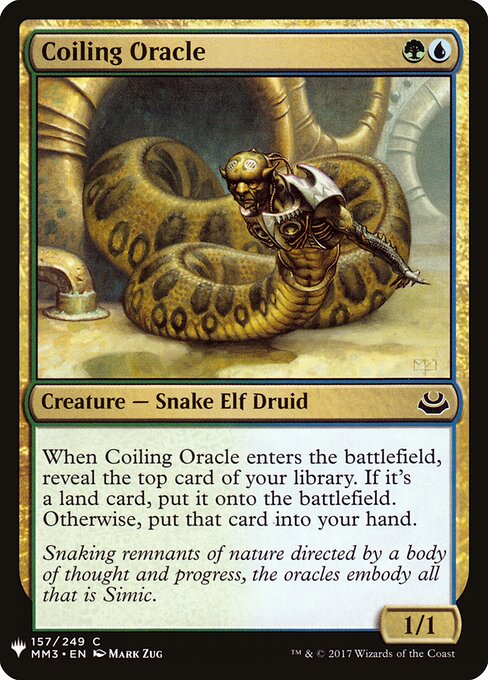 Oráculo Enroscado — The List MM3-157