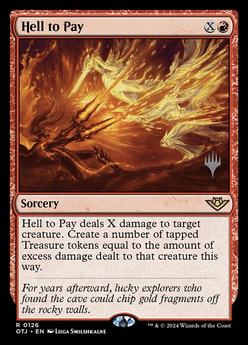 Pagamento Infernal — Outlaws of Thunder Junction Promos 126p