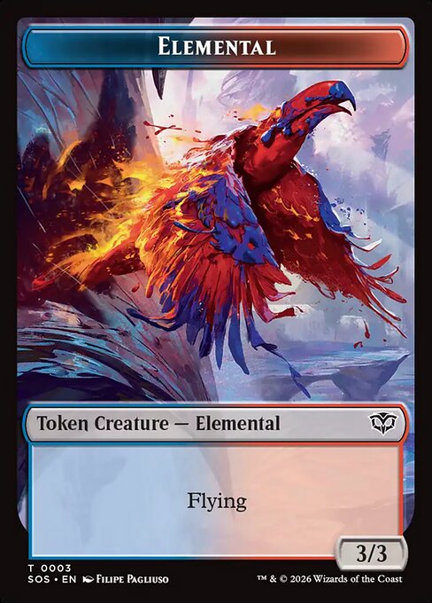 Elemental — Secrets of Strixhaven Tokens 3