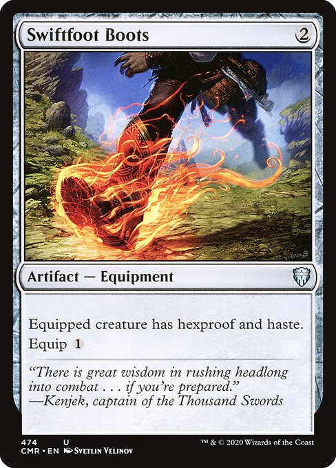 Botas Pé-ligeiro — Commander Legends 474