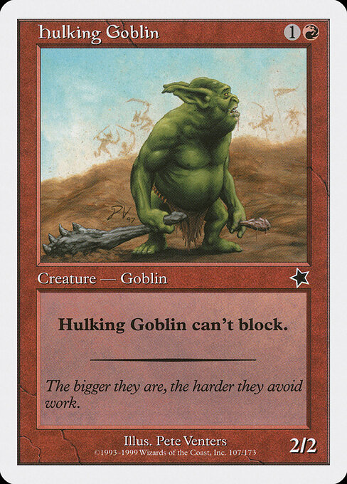 Hulking Goblin — Starter 1999 107