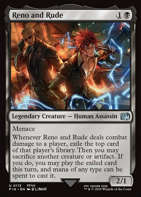 Reno and Rude — Final Fantasy 113