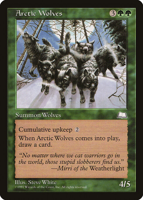 Lobos do Ártico — Weatherlight 118