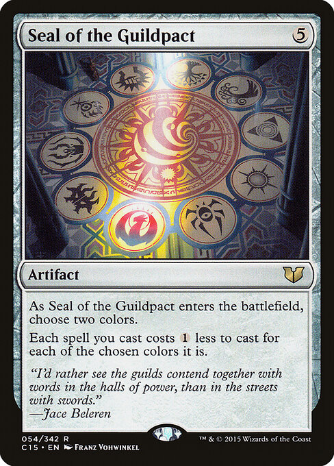 Selo do Pacto das Guildas — Commander 2015 54
