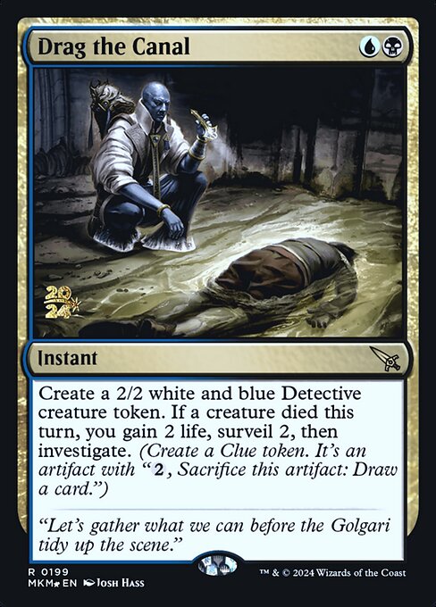 Dragar o Canal — Murders at Karlov Manor Promos 199s