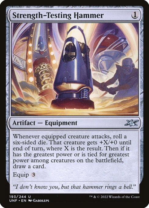 Strength-Testing Hammer — Unfinity 193