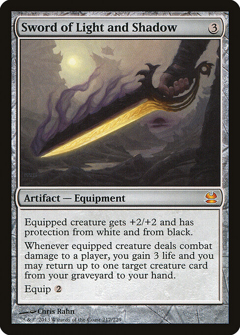 Espada de Luz e Sombra — Modern Masters 217