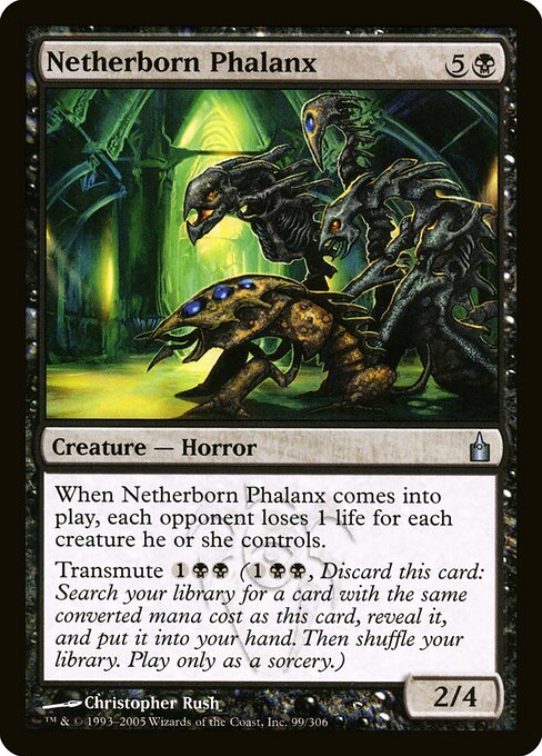 Falange do Submundo — Ravnica: City of Guilds 99