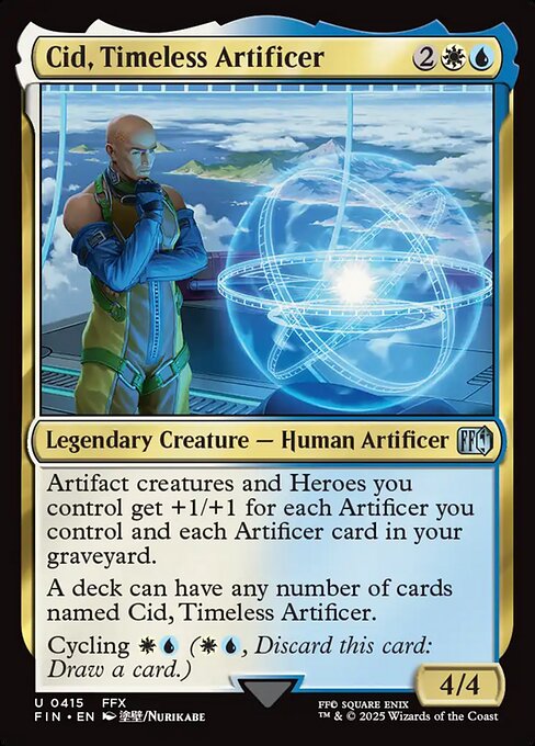 Cid, Timeless Artificer — Final Fantasy 415