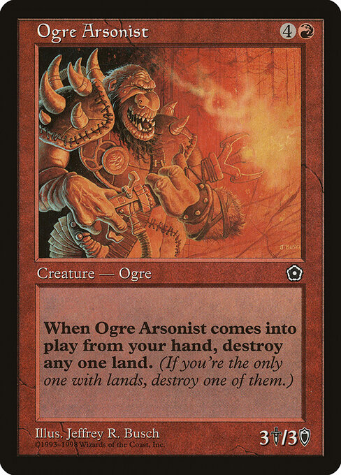 Ogre Arsonist — Portal Second Age 110