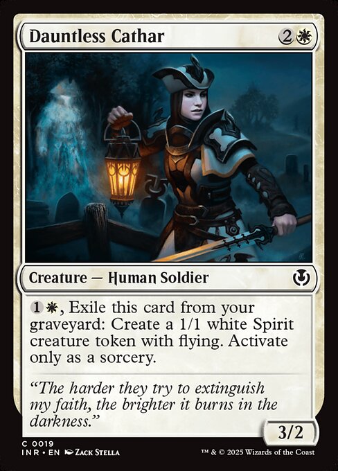Cátaro Destemido — Innistrad Remastered 19