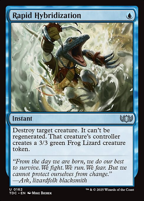 Hibridação Veloz — Tarkir: Dragonstorm Commander 162