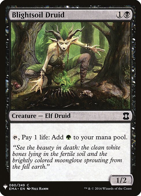 Druida da Terra Árida — The List EMA-80
