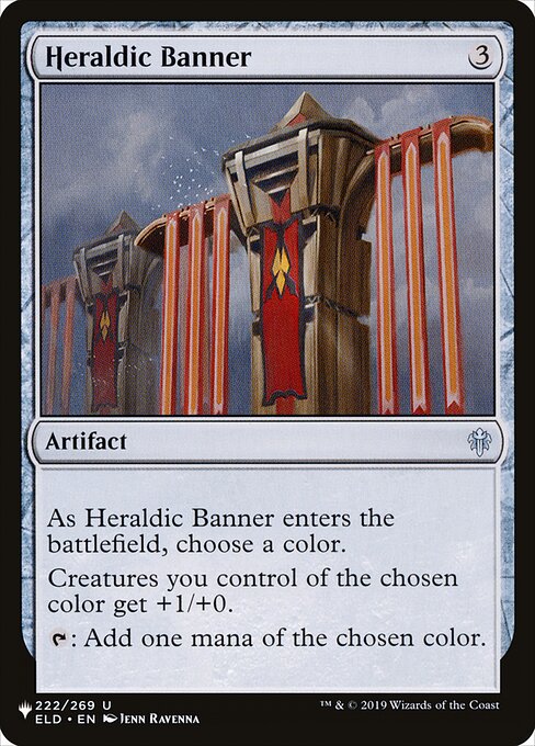 Estandarte Heráldico — The List ELD-222