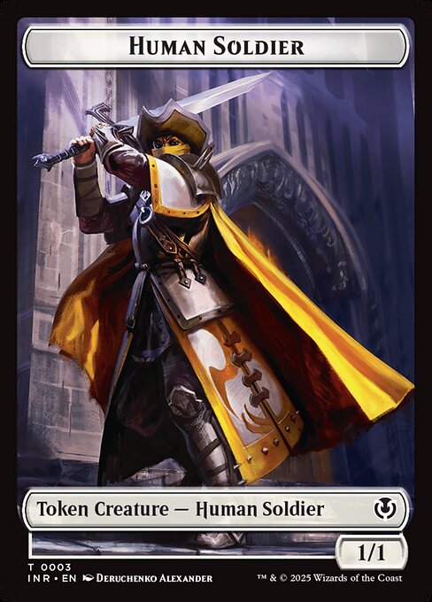 Human Soldier — Innistrad Remastered Tokens 3