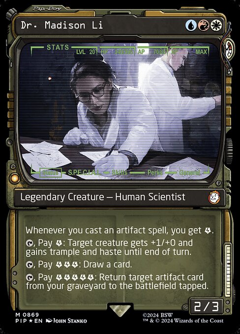 Dr. Madison Li — Fallout 869