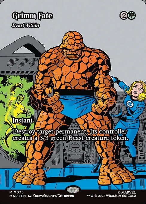 Fera Interior — Marvel Universe 75