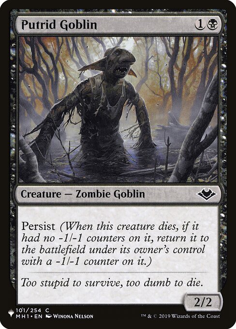 Goblin Pútrido — The List MH1-101