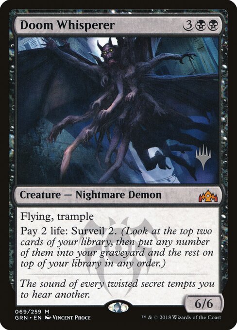 Sussurrador da Ruína — Guilds of Ravnica Promos 69p