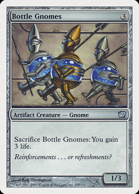 Gnomos de Garrafa — Ninth Edition 290