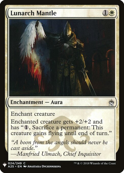 Manto do Lunarca — The List A25-24