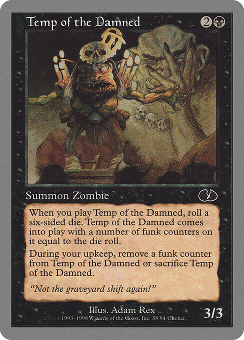 Temp of the Damned — Unglued 38
