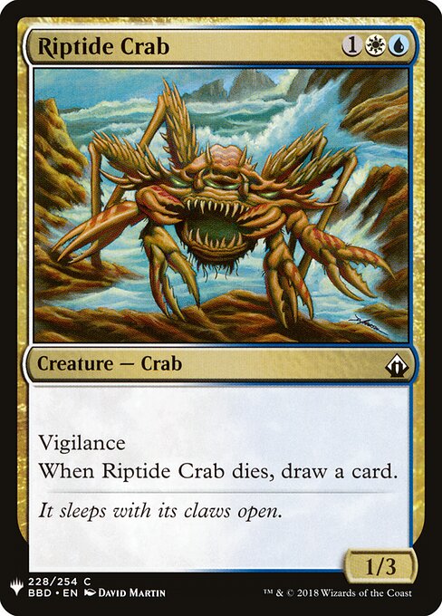Caranguejo de Rebentação — The List BBD-228