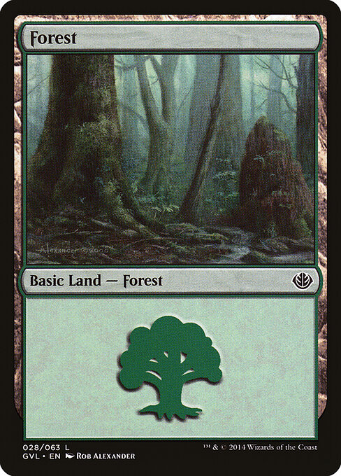 Floresta — Duel Decks Anthology: Garruk vs. Liliana 28