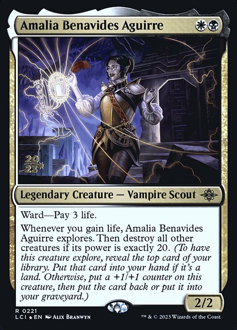 Amalia Benavides Aguirre — The Lost Caverns of Ixalan Promos 221s