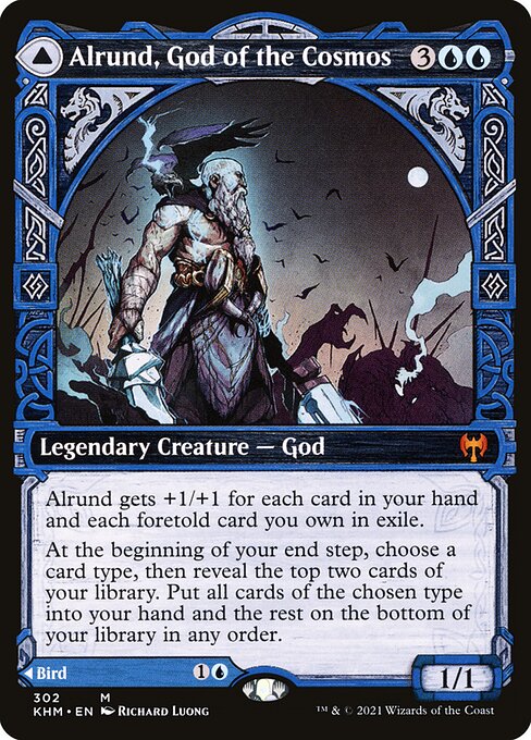 Alrund, God of the Cosmos — Kaldheim 302
