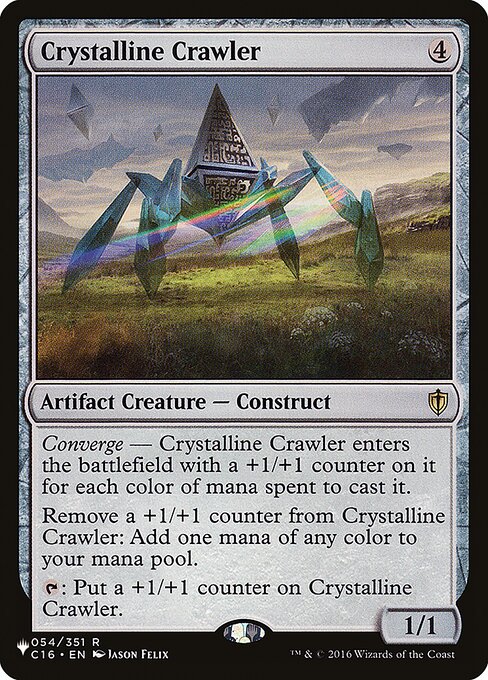 Rastejador Cristalino — The List C16-54