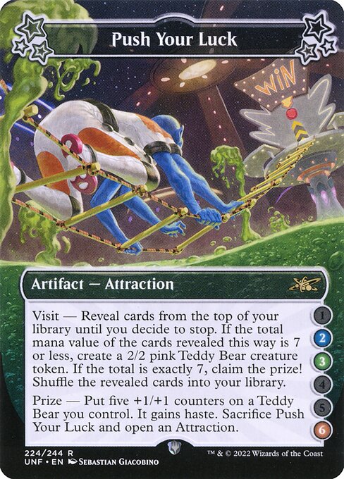 Push Your Luck — Unfinity 224a