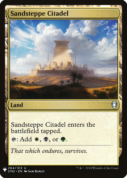 Cidadela da Estepe Arenosa — The List CM2-264