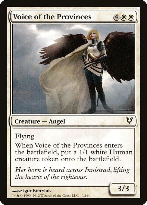 Voz das Províncias — Avacyn Restored 40