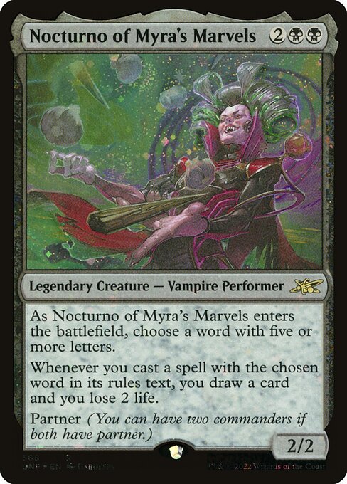 Nocturno of Myra's Marvels — Unfinity 368