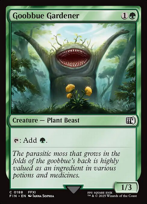 Goobbue Gardener — Final Fantasy 188