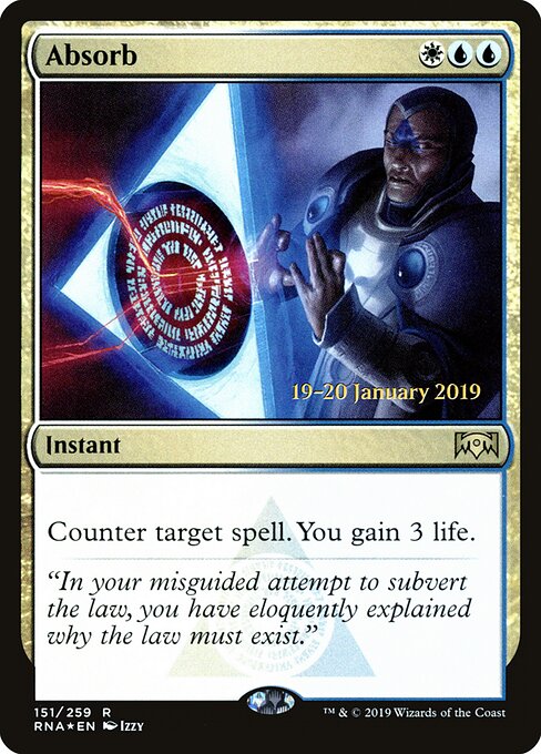 Absorver — Ravnica Allegiance Promos 151s