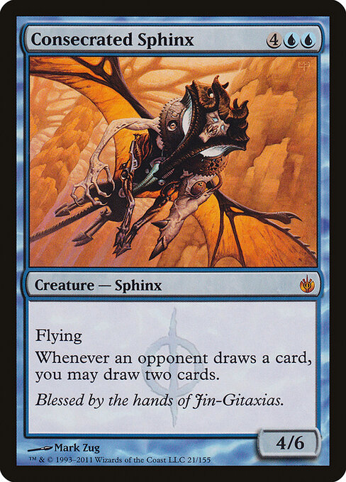 Esfinge Consagrada — Mirrodin Besieged 21