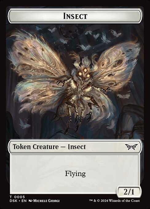Insect — Duskmourn: House of Horror Tokens 5