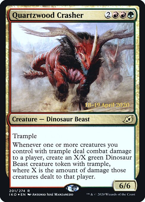 Abalroador da Mata de Quartzo — Ikoria: Lair of Behemoths Promos 201s